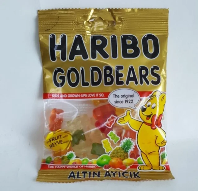 forharibo Goldbears Fruit Flavor Jelly Candy 80 gr