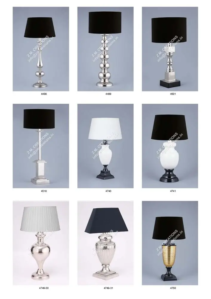 Home And Hotel Bedside Table Lamp