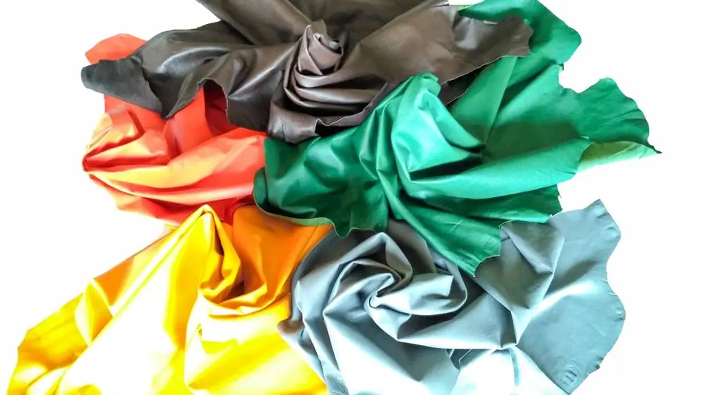 Premium Golf Glove Material Wholesale Leather Sheep Cabretta Anycolor