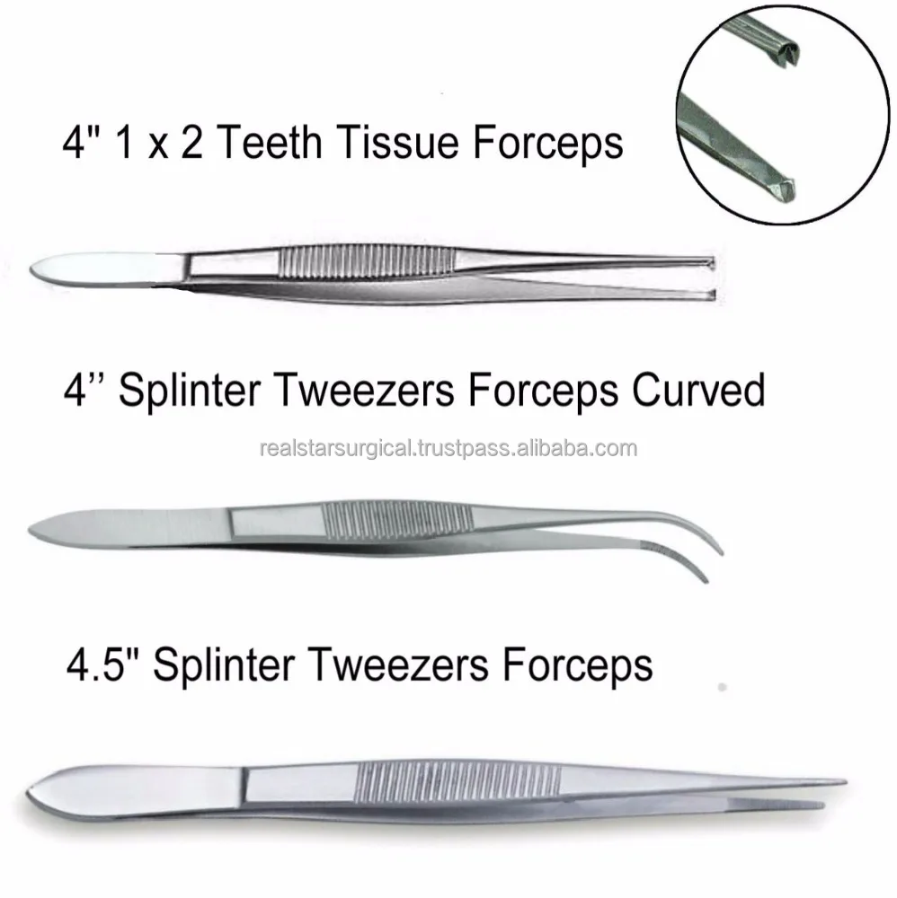 Stainless Steel Dissection Kit For Anatomy & Biology Medical Students With Scalpel Knife Handle With Free 11 Blades And Case
