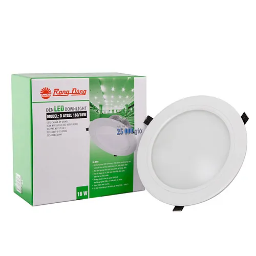 High Quality LED Ceiling Downlight for Housing IP65 Warm White (3000K) Aluminum & Plastic Body Auto Color Rendering Index