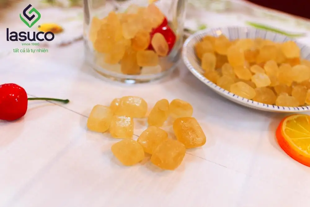 Package Yellow Candy Sugar for Tea Drinks (Lasuco) Manufacturer From Vietnam Natural