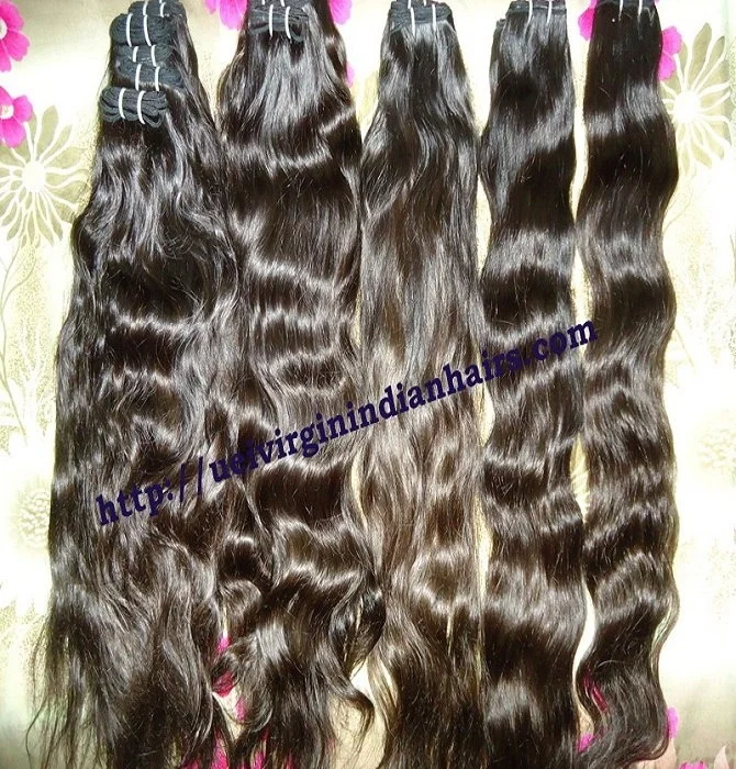
 Indian hair vendor unprocessed cuticle aligned raw Indian hair, raw Indian temple human hair  