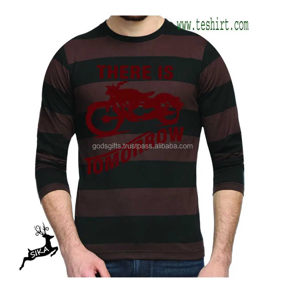 Wholesale Fashion Summer Custom Hip Hop Street T-shirt Long Sleeve Direct factory sale High quality New arrival grey long sleeve