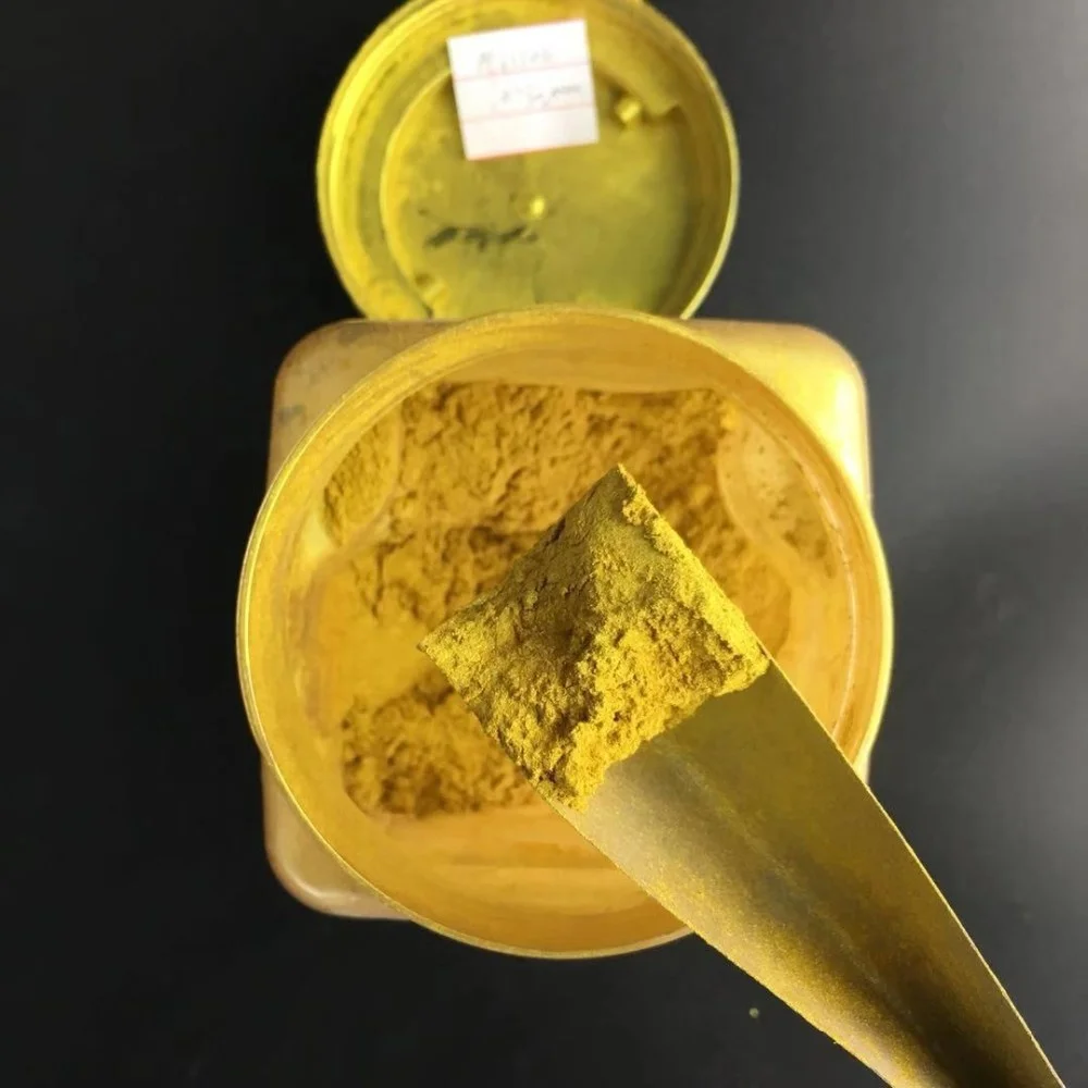 2018 new High Chroma Golden pearlescent pigment for paint/bright brass/gold/chrome effect pearlescent pigments