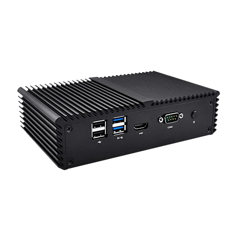 Мини ПК с 6 lan 1 серийный Celeron Core 3865 I3 7100U процессор Kabylake поддержка AES-NI-NI PFsense брандмауэр промышленный домашний