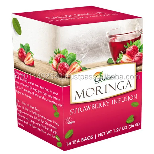 Manufacturer Of 100% Organic Moringa Oleifera Herbal Tea / Health Care Flavor Tea At Competitive Price