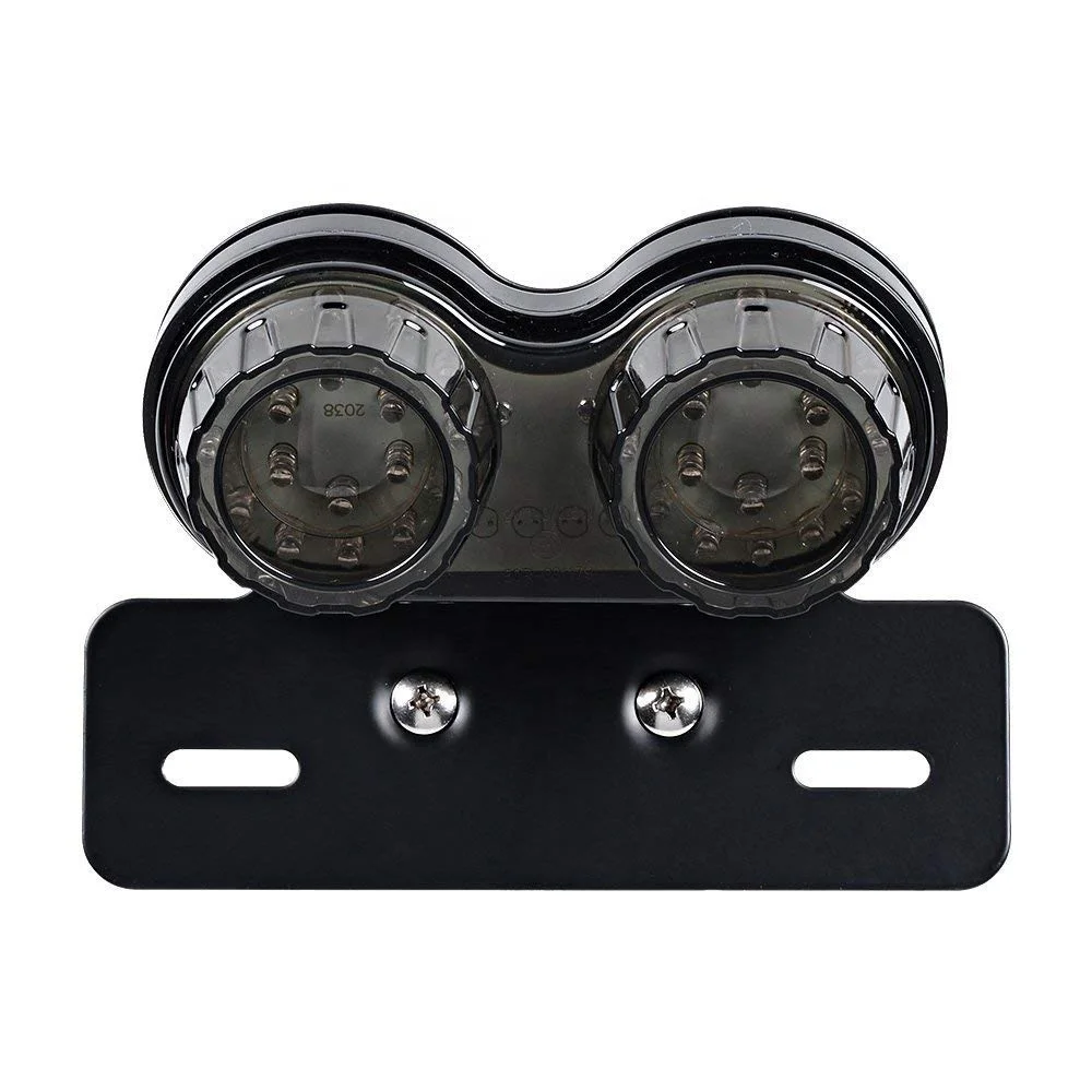 40 Вт мотоциклетный задний фонарь светодиодный сигнал поворота Стоп-сигнал с кронштейном номерного знака для Harley для Honda Для Yamaha для Suzuki