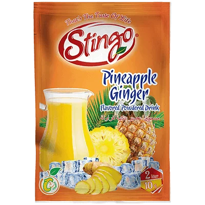 Pineapple & Ginger Instant Drink Powder Juice Daily Soft Drinks Fruit Flavored Drink