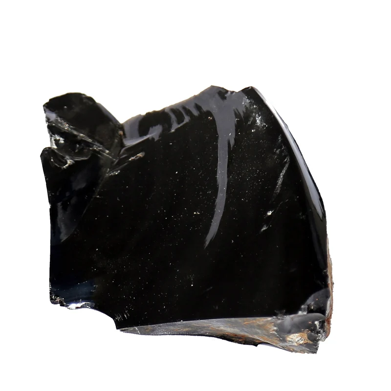 Rough Black Natural Obsidian Originally From Mexico