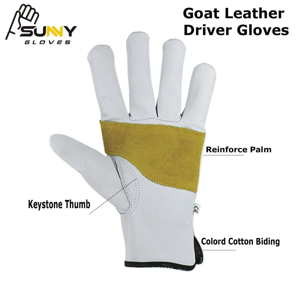 High Quality Goat Leather Driver Gloves