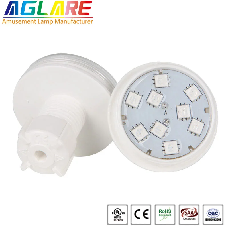 Светодиодное освещение Aglare оптовая продажа водонепроницаемый яркий светодиодный светильник для развлечений кабошон турбо