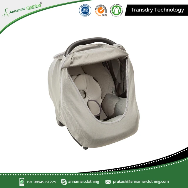 Trendy Custom Design Baby Stroller Cotton Blanket Car Seat Head Support