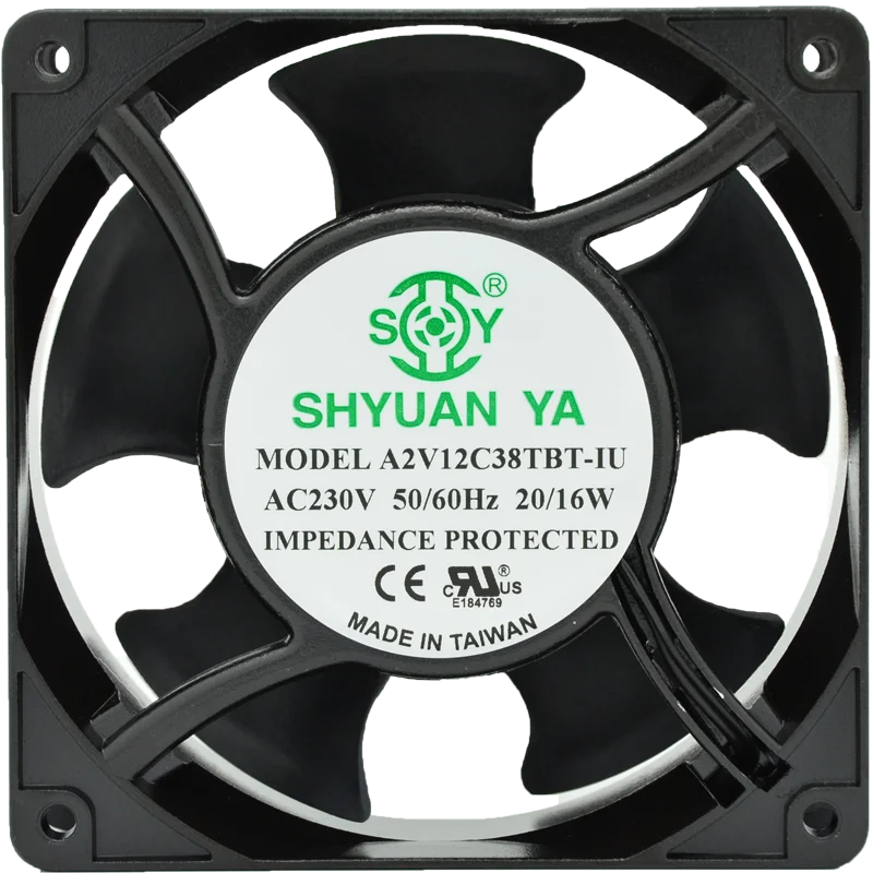 Сопротивление защищенное охлаждение 120x120x38 осевой вентилятор