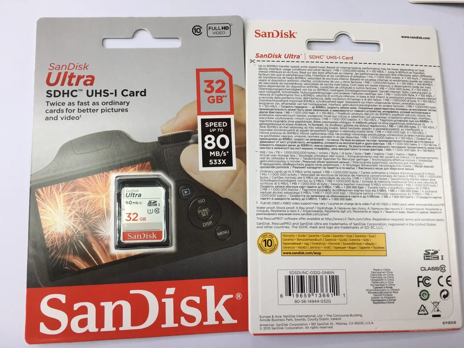 Wholesale Sandisk Original Ultra 64GB Sd Memory Card