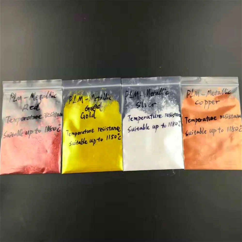 Heat resistant pearlescent pigments/ high temperature resistance pearl pigments for ceramics/glass/resin/ink