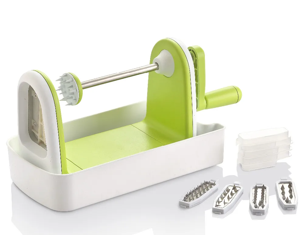 Wholesale high quality multi-function 5 blade vegetable fruit spiral slicer/vegetable spiralizer