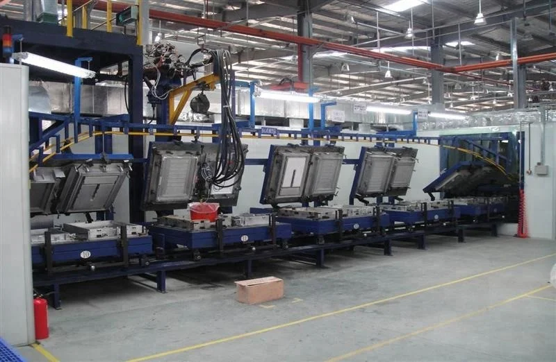 Refrigerator Four Station Door Foaming Mold Cycle Production Line