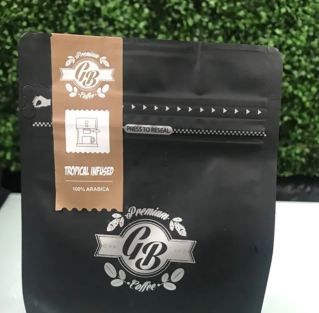 Arabica Roasted Coffee Beans - Tropical Infused