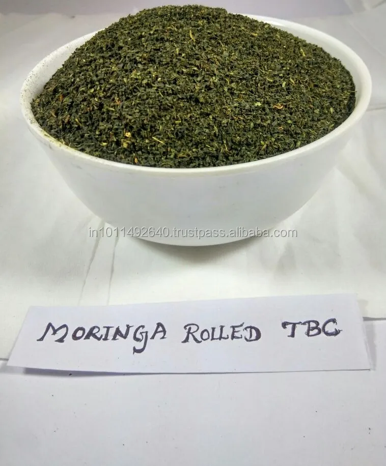 Свежие листья Moringa россыпью-Высушенные чайные MORINGA