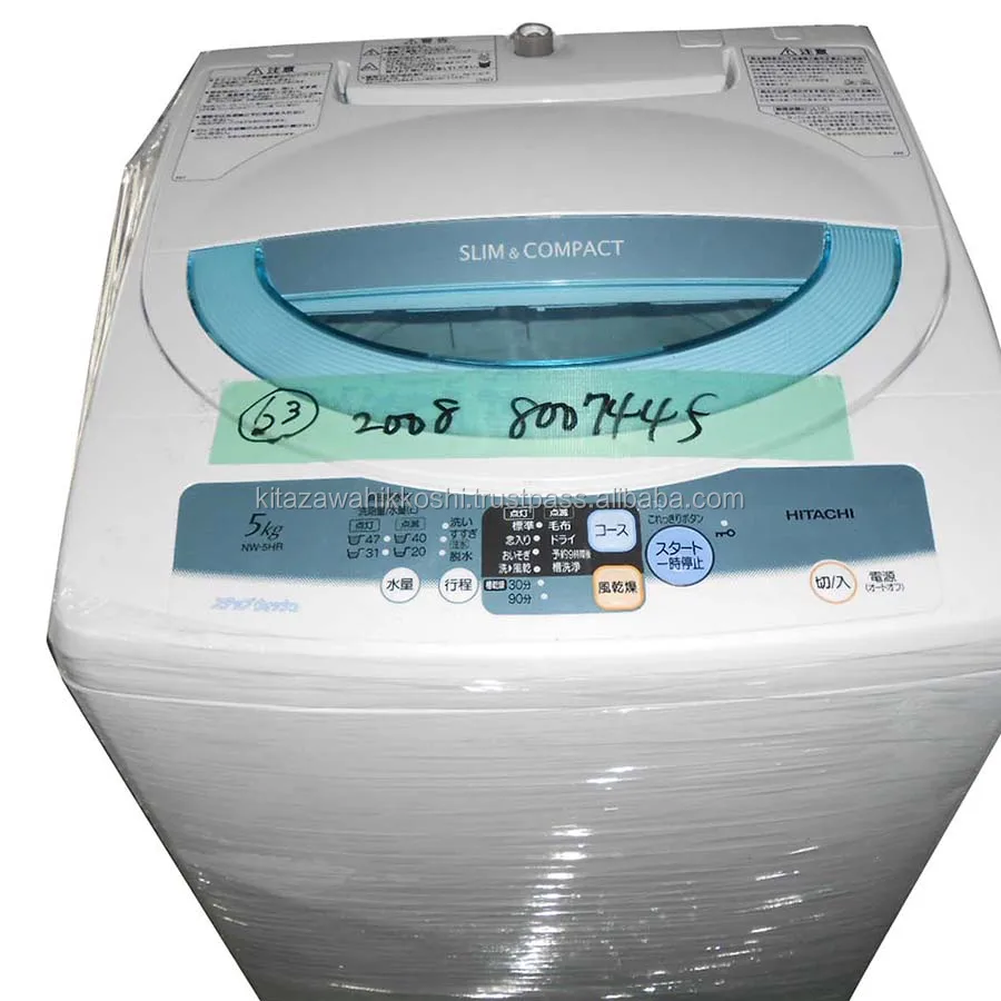 Easy to use and Durable used hitachi 6KG washing machine with multiple functions