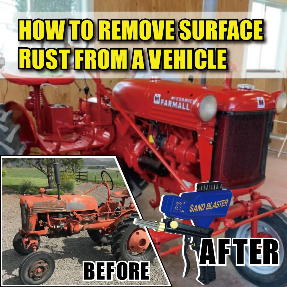 LEMATEC ручной Пескоструйный пистолет Гравитационный питательный с