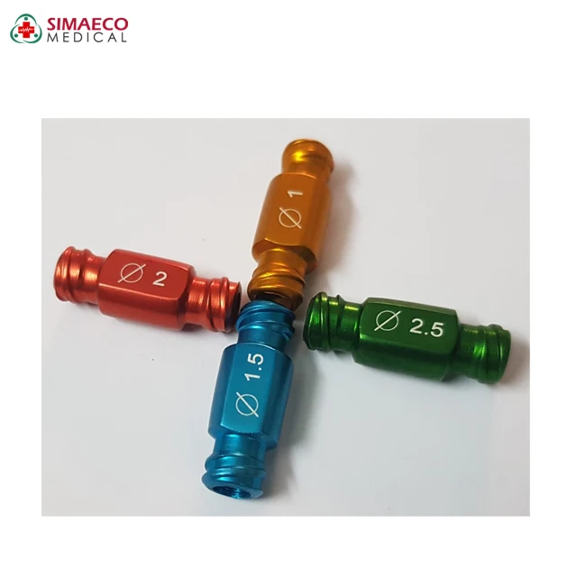 Luer to luer transfer set of 4 Pcs  Size:1mm,1.5mm,2mm,2.5mm