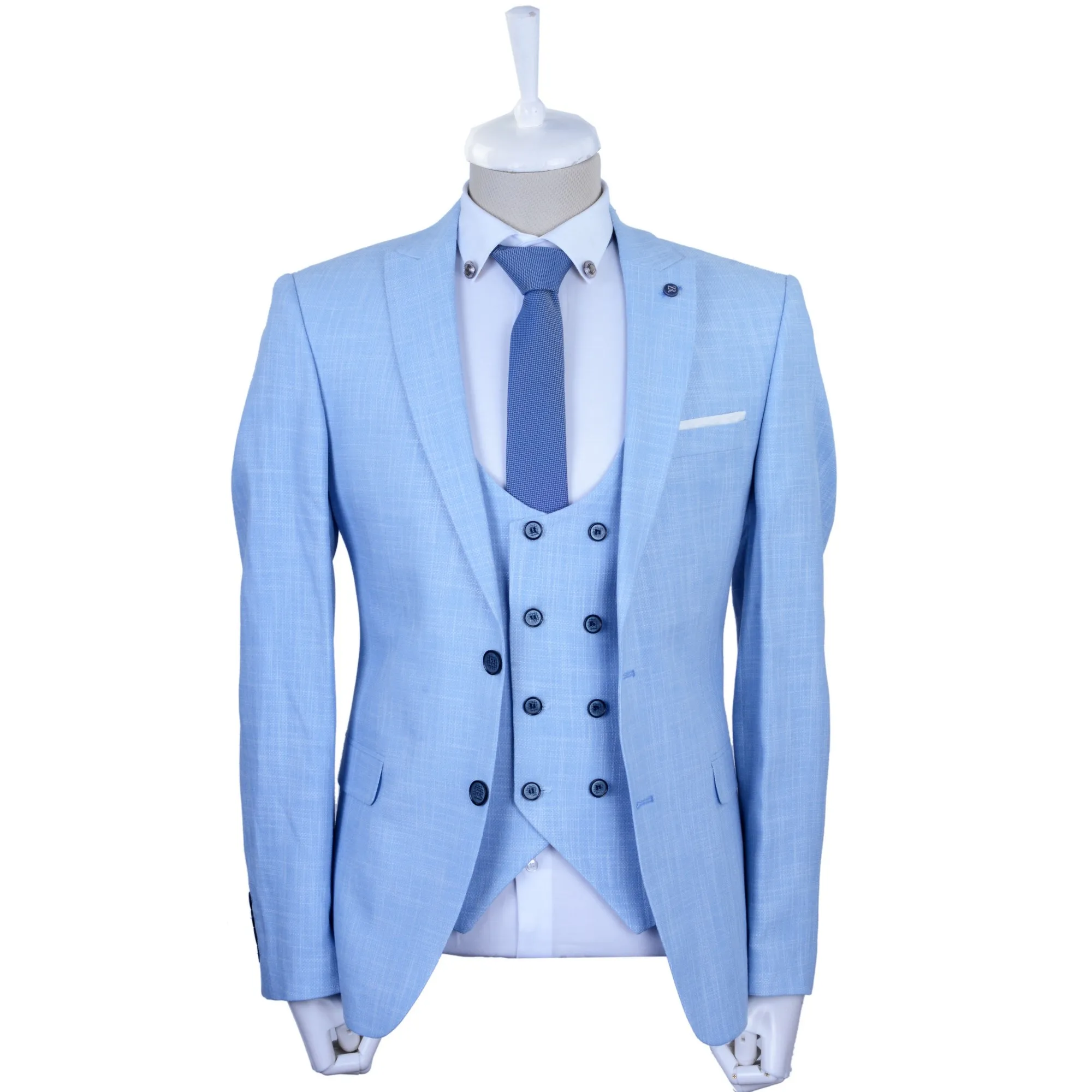 
New Fashion 3 Piece Hot Sale Suit Latest Design Luxury Suit For Men 