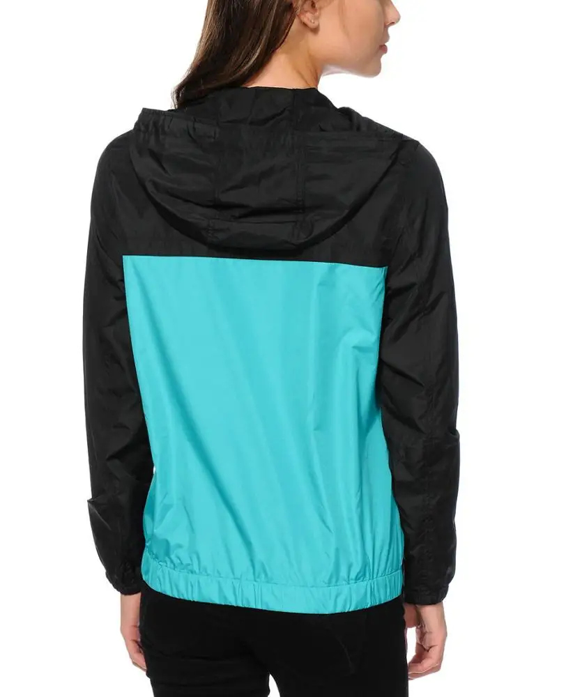 2021  Latest Design Comfortable Women Long Sleeve Ladies Windbreaker light weight rain jacket