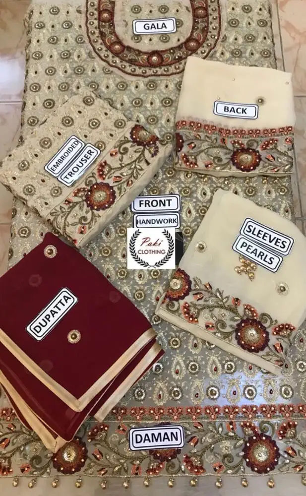 
2018-2019 Pakistani Dresses By AJM TRADE HOUSE 