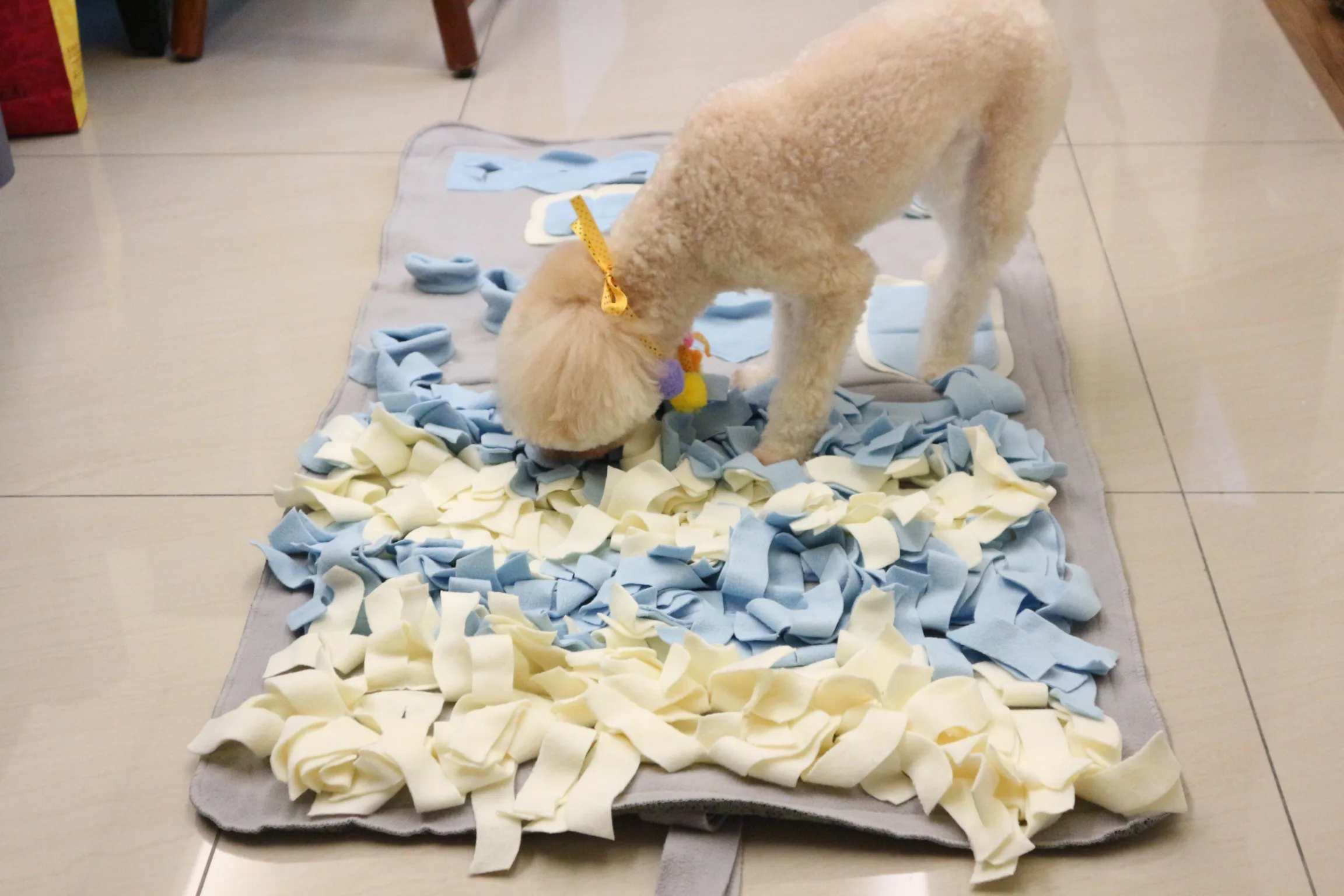 Dog Snuffle Mat Funny Game Feeding Training Natural Foraging Skills Food Search Nose Work