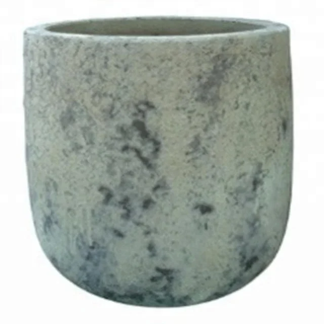 fiber light cement concrete flower pot planter lightweight concrete furniture outdoor garden home deco