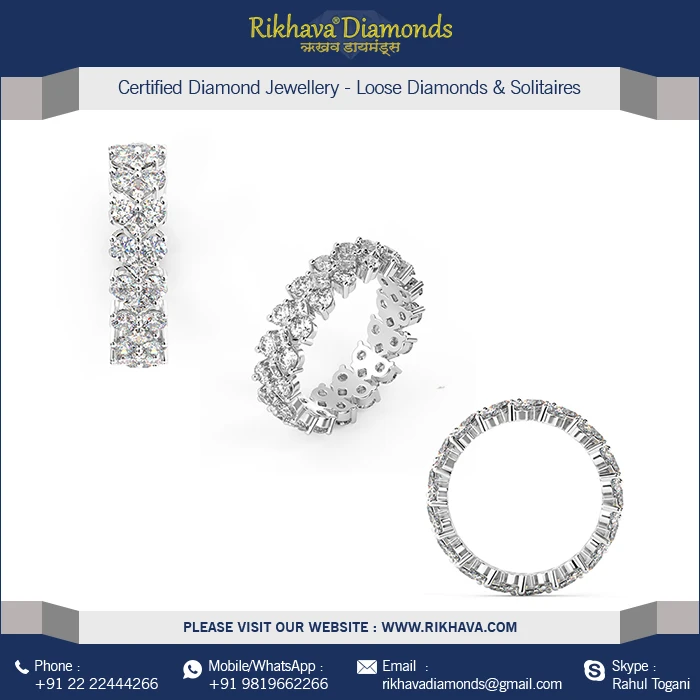 Gorgeous White Gold Diamond Ring with Stunning Design