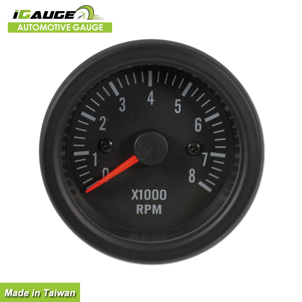 52mm electrical Automotive tachometer diesel engine rpm gauge