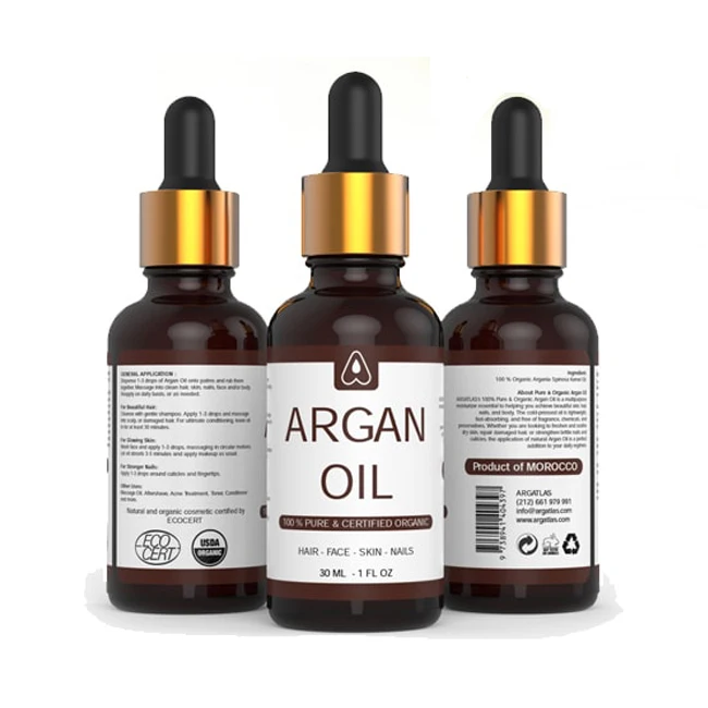 Factory Direct Supply Organic Cosmetic Grade Argan Oil Exporter