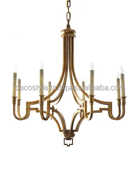 Wrought iron chandelier