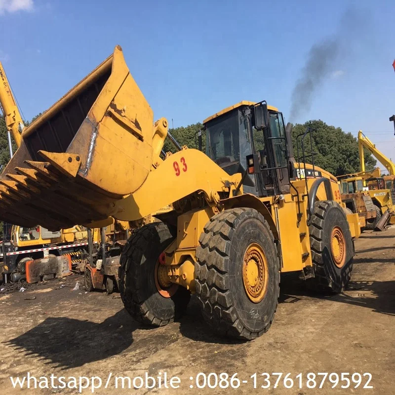  Оригинальный колесный погрузчик caterpillar 988b cat 980h импортированный из