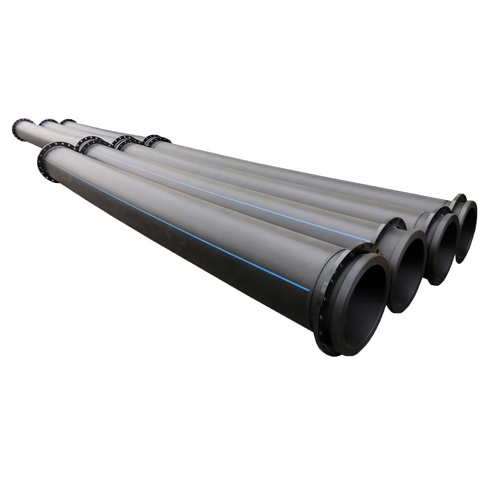 Черная дноуглубительная труба PE100 HDPE 24 дюйма 600 мм