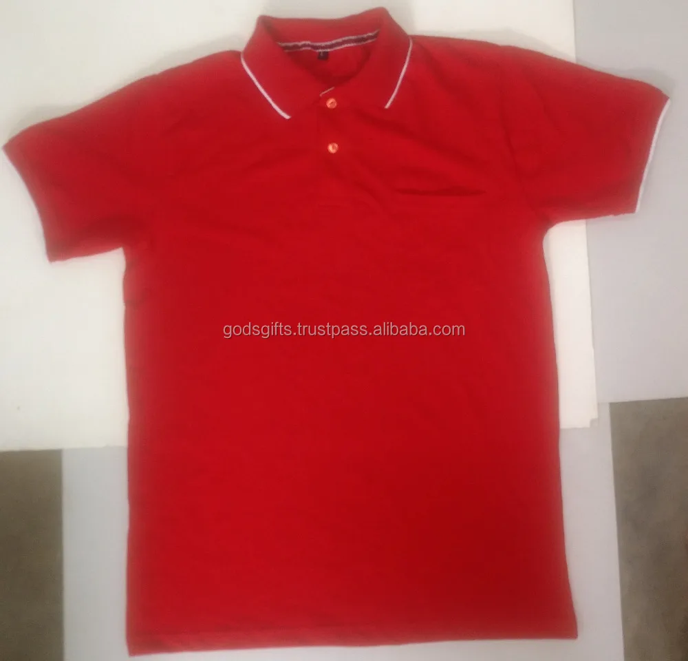 Polo T-Shirts Customized Neck Polo T Shirts High Quality gots certified organic Cotton Pique Mens Customized Polo T Shirts sale