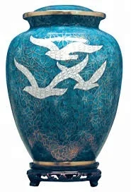 Cloisonne Cremation Urns for Ashes
