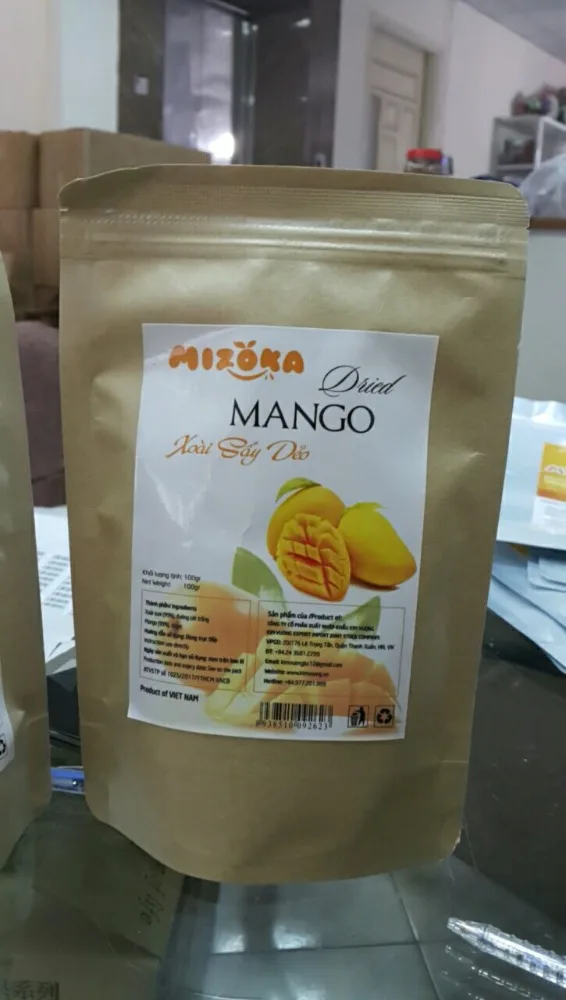 Soft dried Mango best Quality and Less Sugar dried mango chips