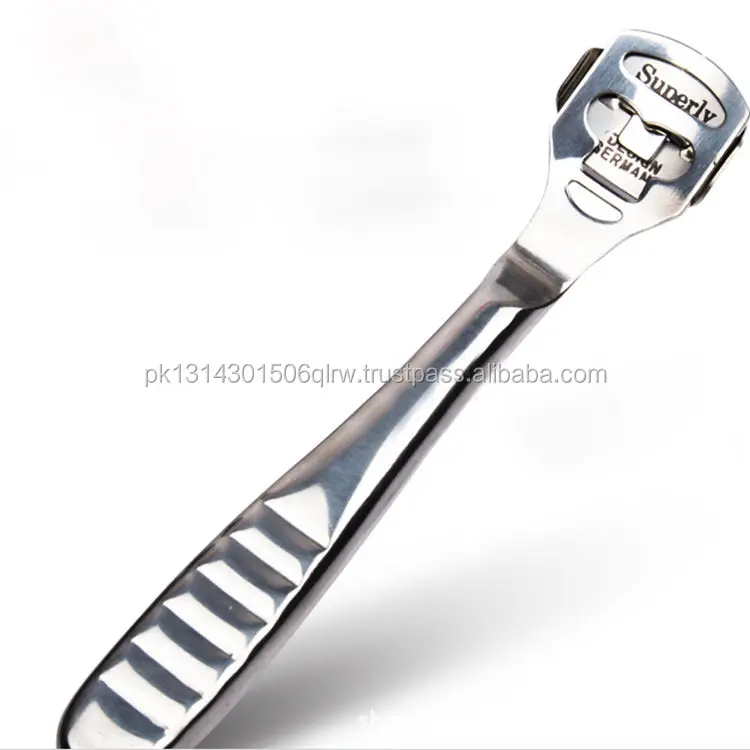
Plastic Handle Foot Pedicure Callus Corn Cuticle Cutter Remover 