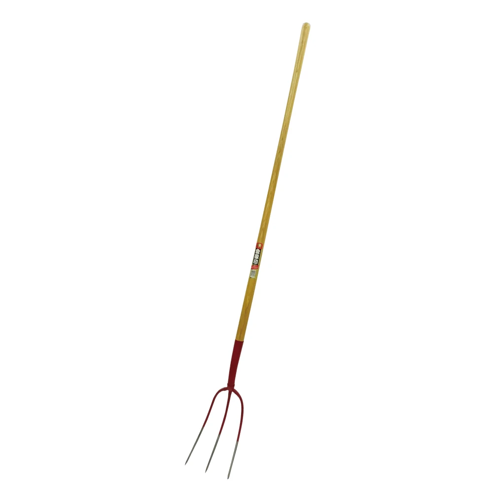 
Elephant carbon steel wooden handle forks agricultural tools for sale 