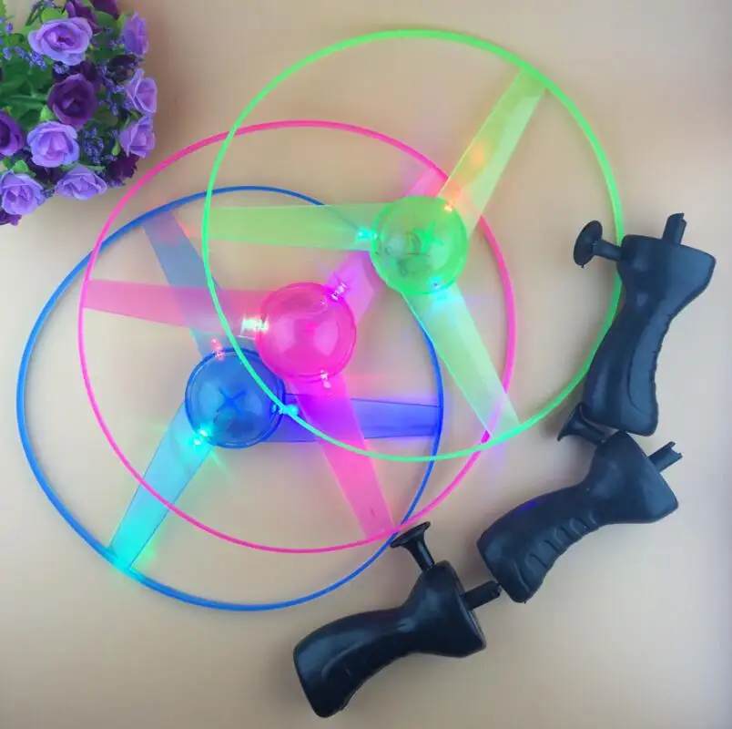 pull line lightup flying disc