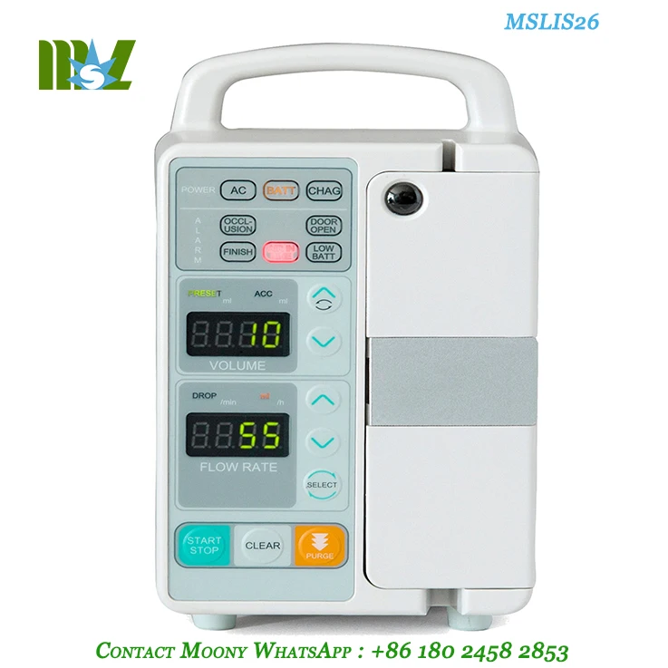 Одноразовый Baxter эластомерный инфузионный насос с фиксированным объемом в реальном времени автоматическое переключение мощности MSLIS28