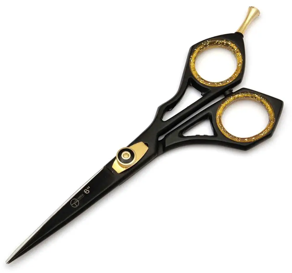 Barber Hair Dressing Cutting Scissors - Best Quality at Great Price Black Paper Coating Color