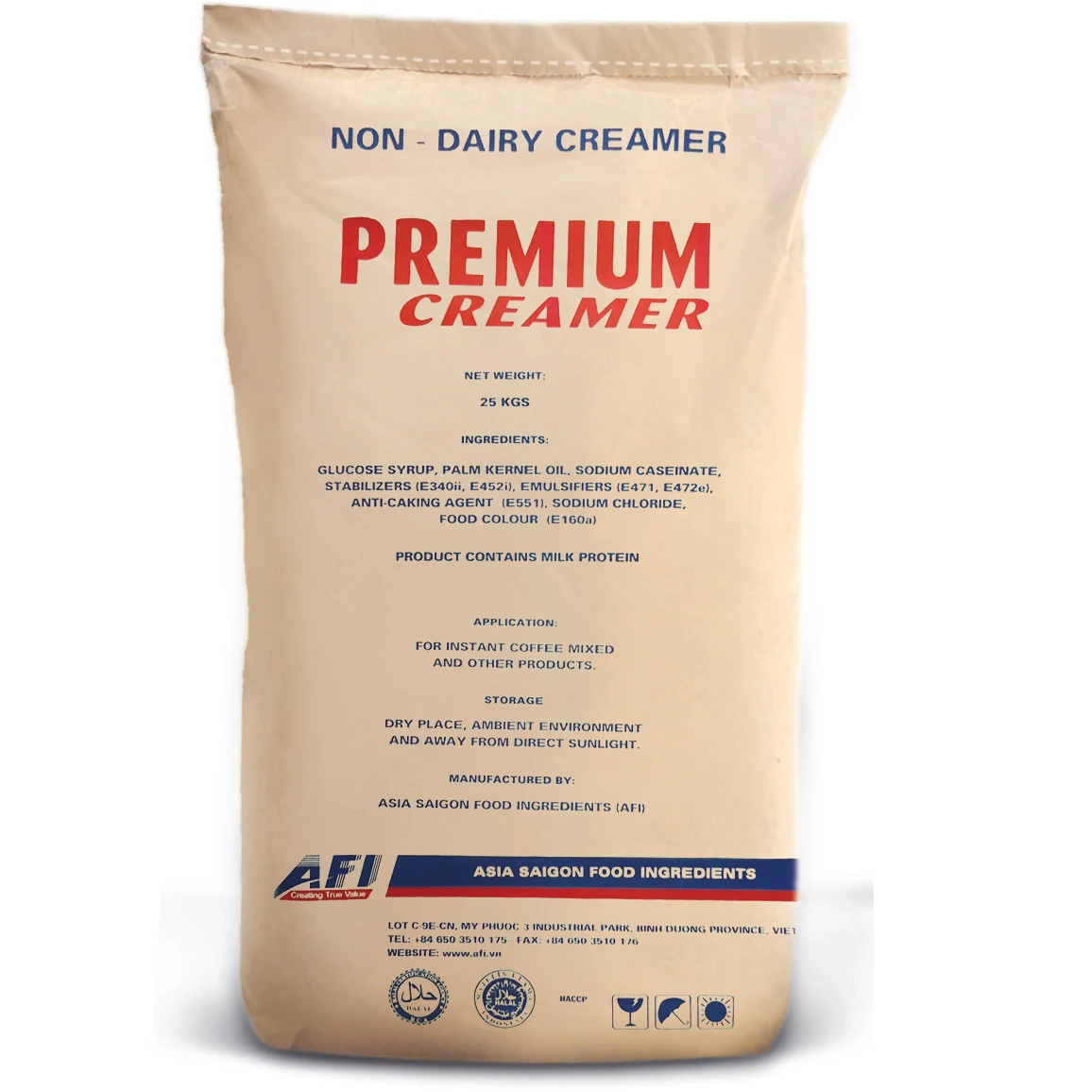 
Non Dairy Creamer - Premium Creamer - for Coffee 3 in 1/ Bubble Tea/ Ice cream - Vietnam Factory 