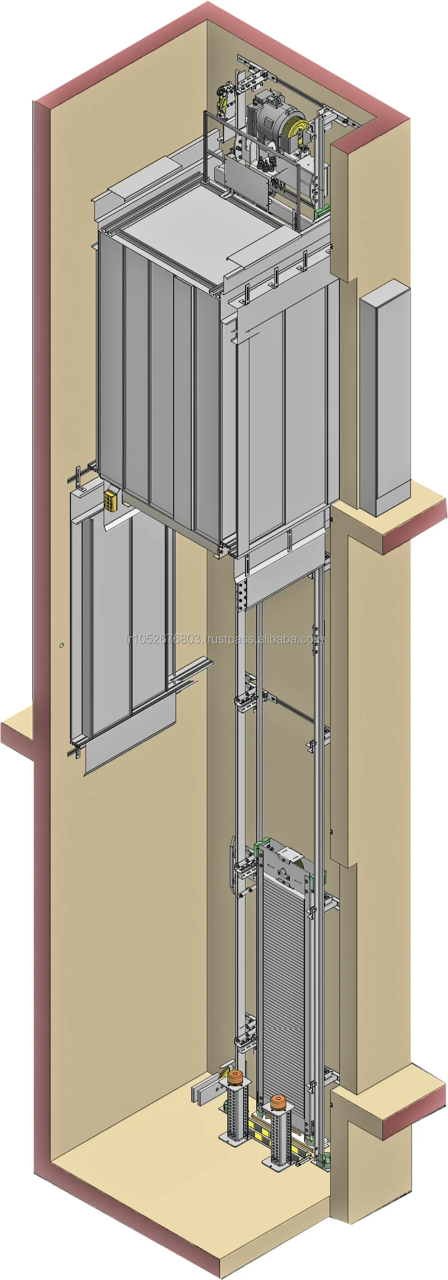 RESIDENTIAL ELEVATOR DOOR