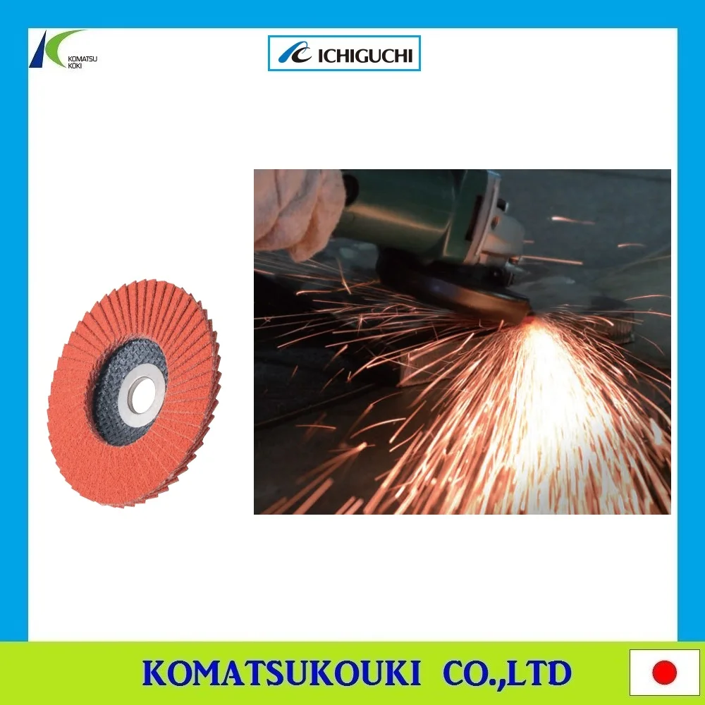Professional Japan ICHIGUCHI abrasive cloth disc--PGA-X Flap Disc