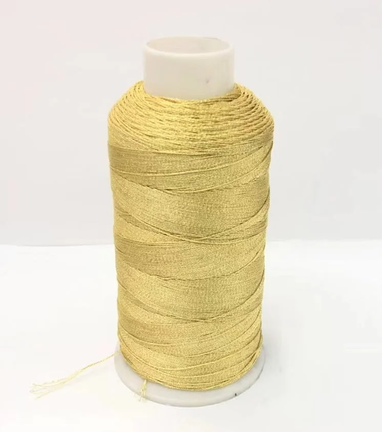 
HIGH quality pure gold lurex metallic yarn 